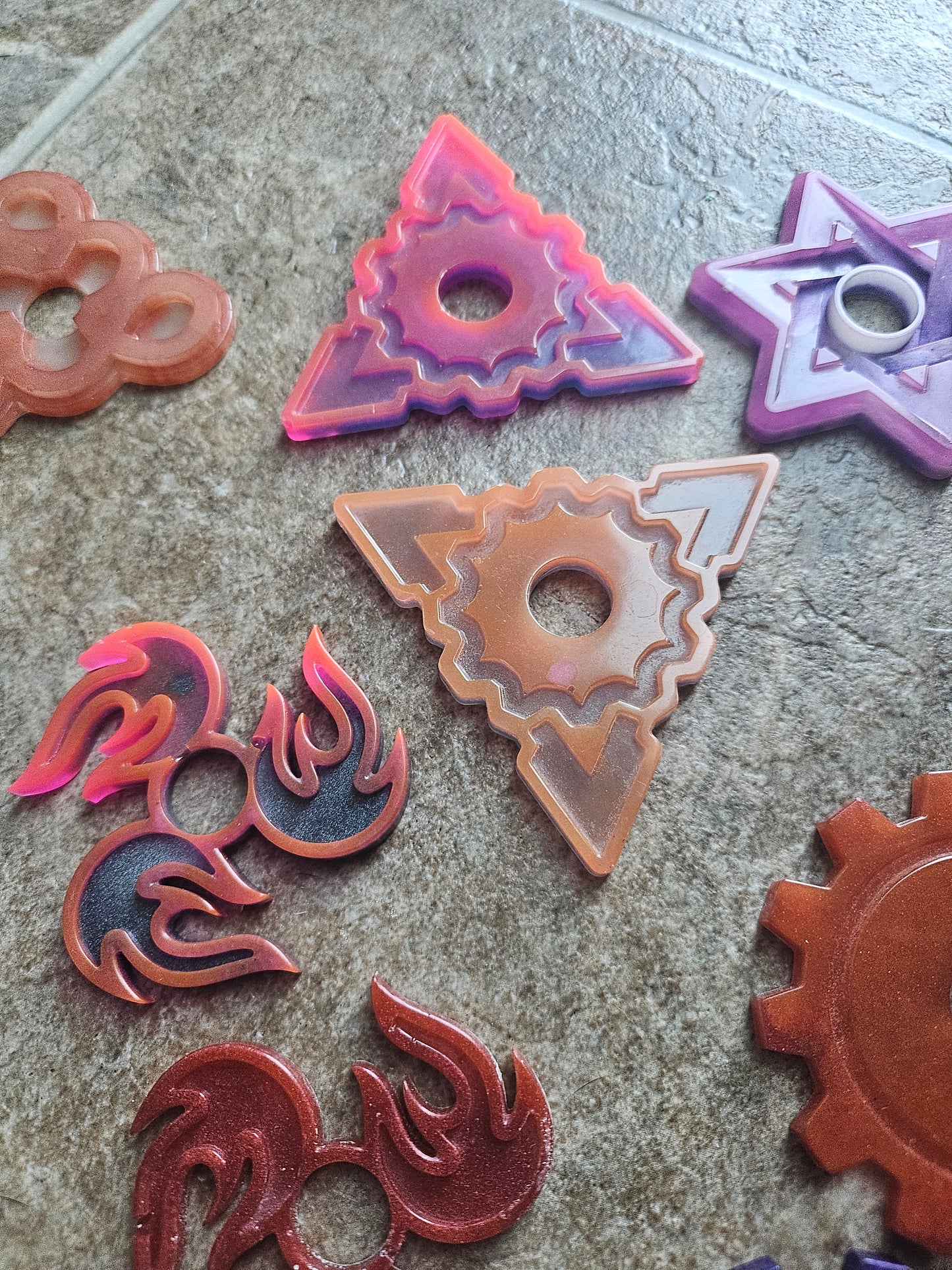 Tri-Spike 🔺️ Gear ⚙️ Fidget Spinner