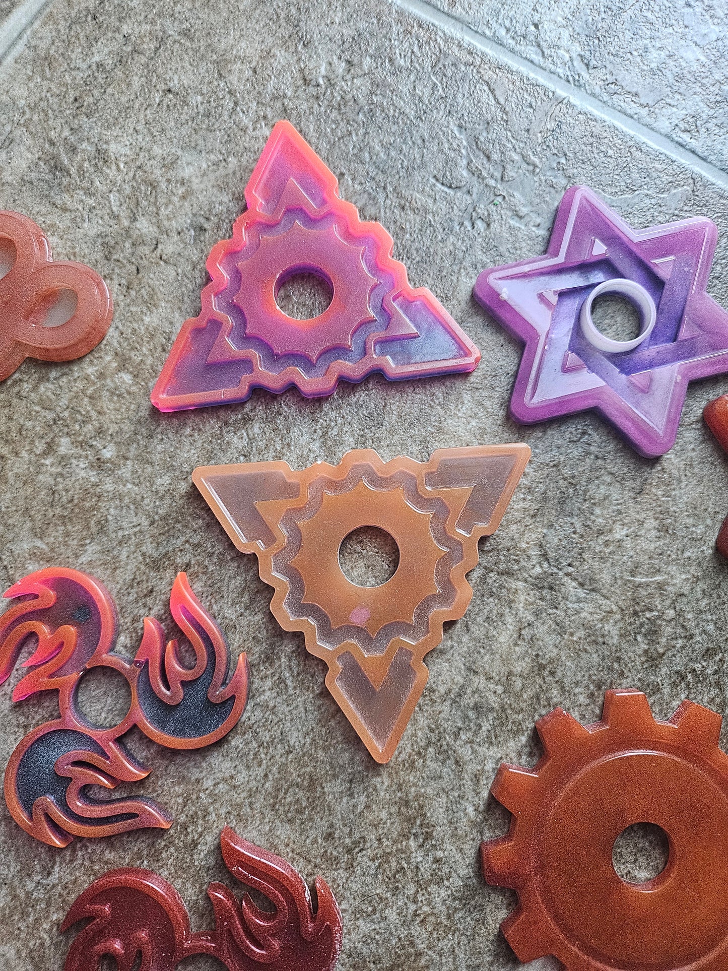Tri-Spike 🔺️ Gear ⚙️ Fidget Spinner